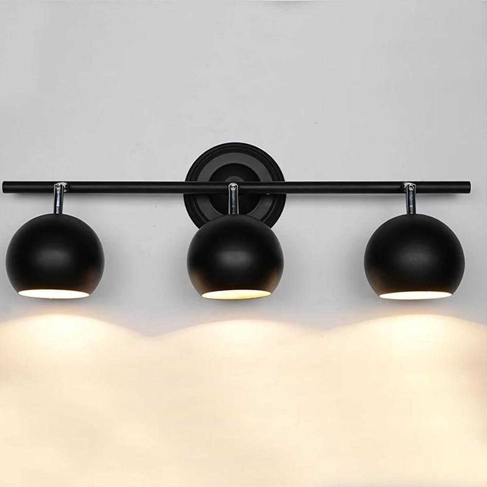 3-Light Metal Semi Flush Mount Ceiling Light – Modern Downlight