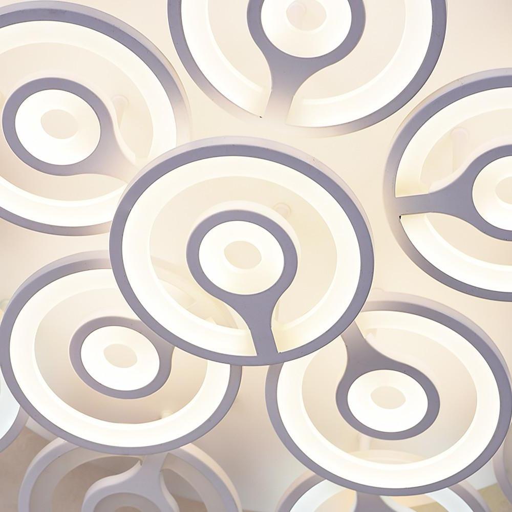 Modern Flower Geometric LED Flush Mount Ceiling Light