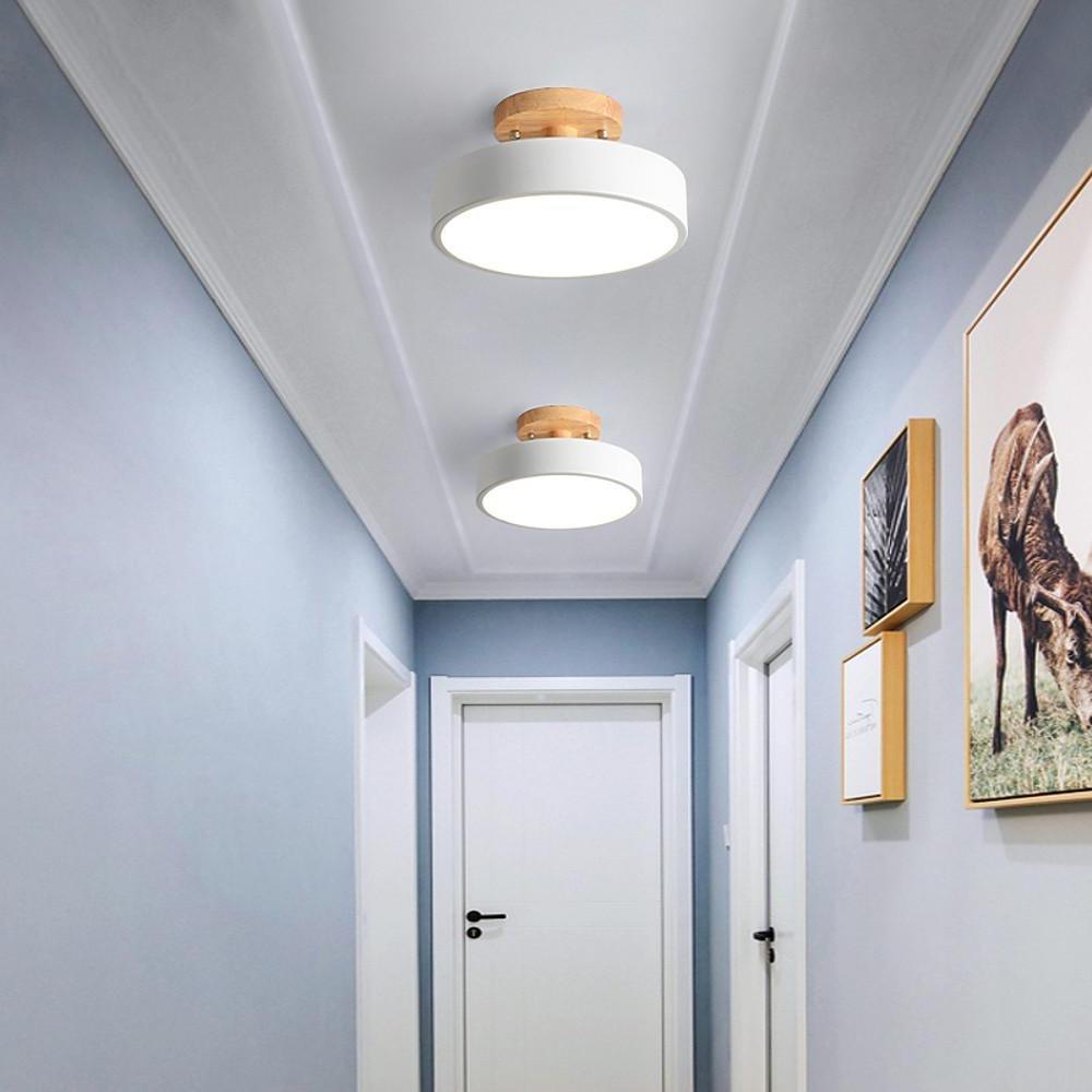 Modern LED Flush Mount Ceiling Light - 3 Step Dimming