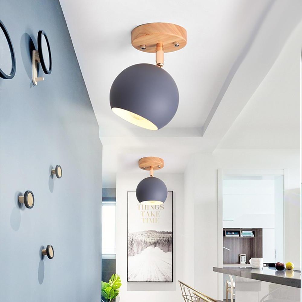 Adjustable Metal LED Pendant Light - Contemporary Rustic Design