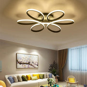 Flower Petal Dimmable LED Flush Mount Ceiling Light