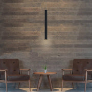Modern Black Aluminum Pendant Light with Integrated LED Downlight