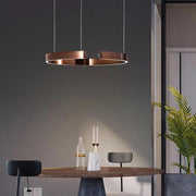 Open Ring LED Pendant Light – Electroplated Stainless Steel
