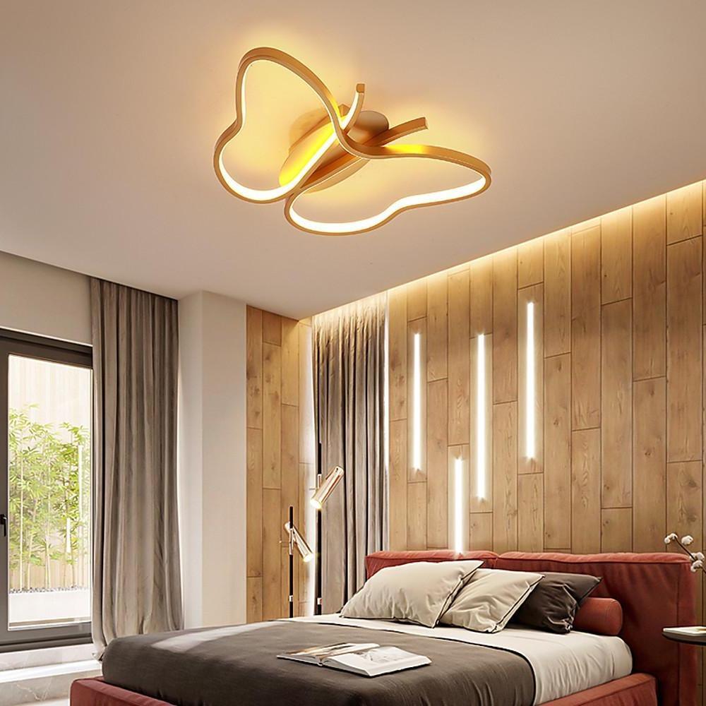 Butterfly Flush Mount LED Ceiling Light for Kids & Bedroom
