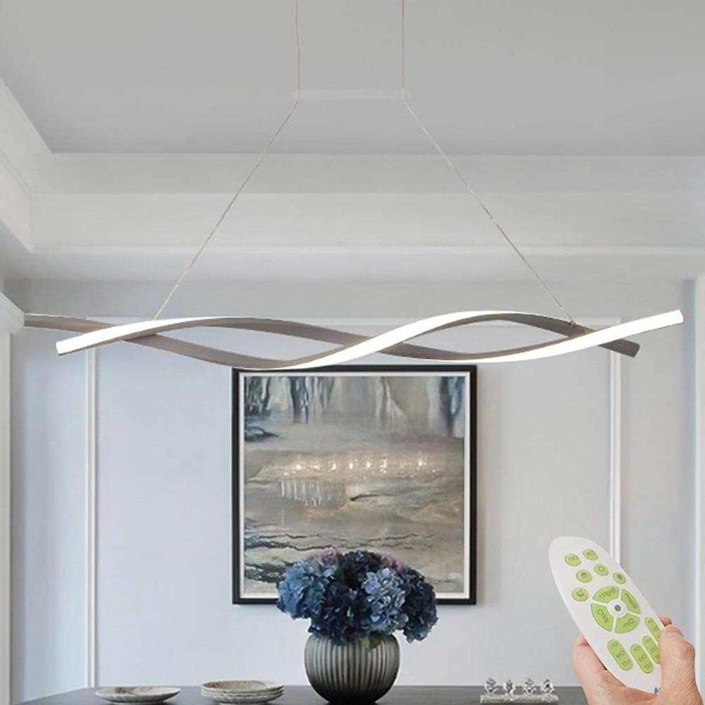 Interwoven Waves LED Pendant Light Modern Hanging Lamp