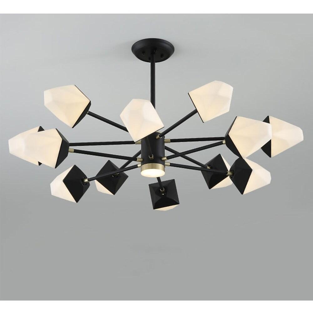 Geometric Pendant Light Nordic Metal Acrylic LED Ceiling Fixture
