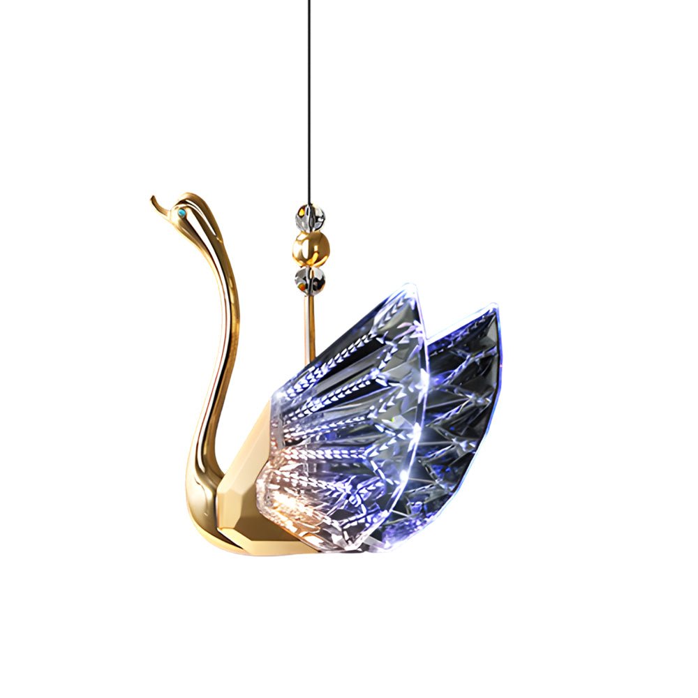 Swan Design LED Pendant Light - Modern Minimalist Hanging Lamp
