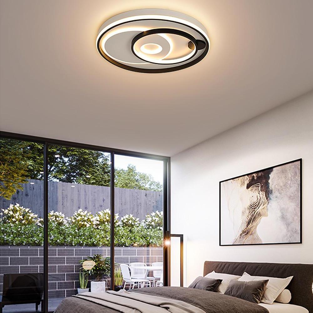 3 Circle Minimalist LED Flush Mount Ceiling Light