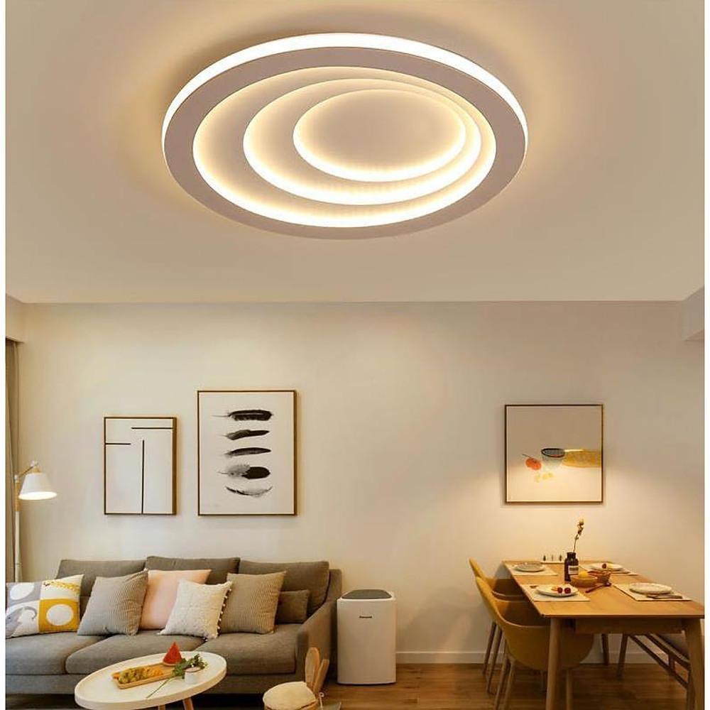 Modern Graduated Circles LED Flush Mount Ceiling Light